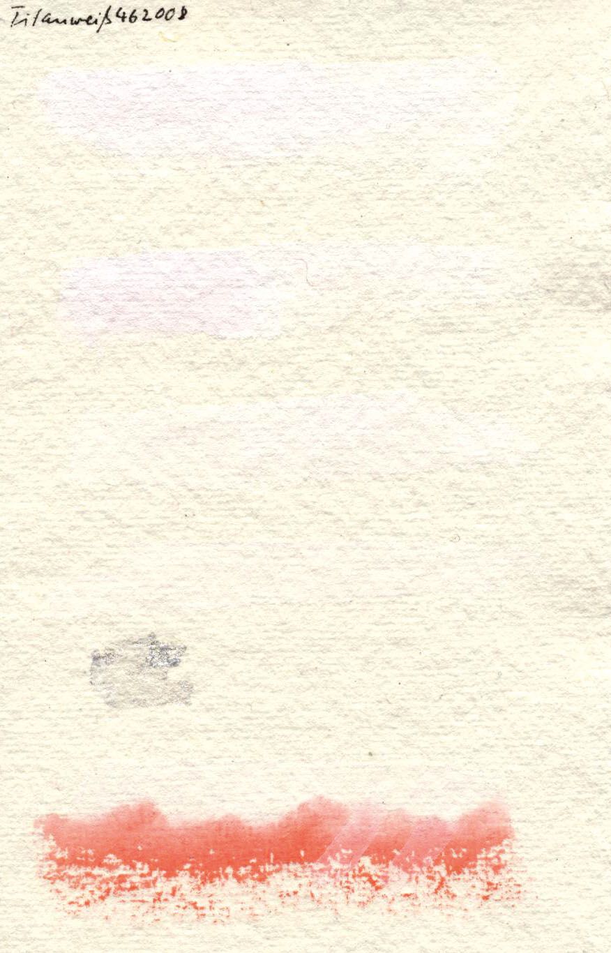 Kremer akvarel - titanově bílý rutil (plast, 3 x 1,8 x 1 cm)